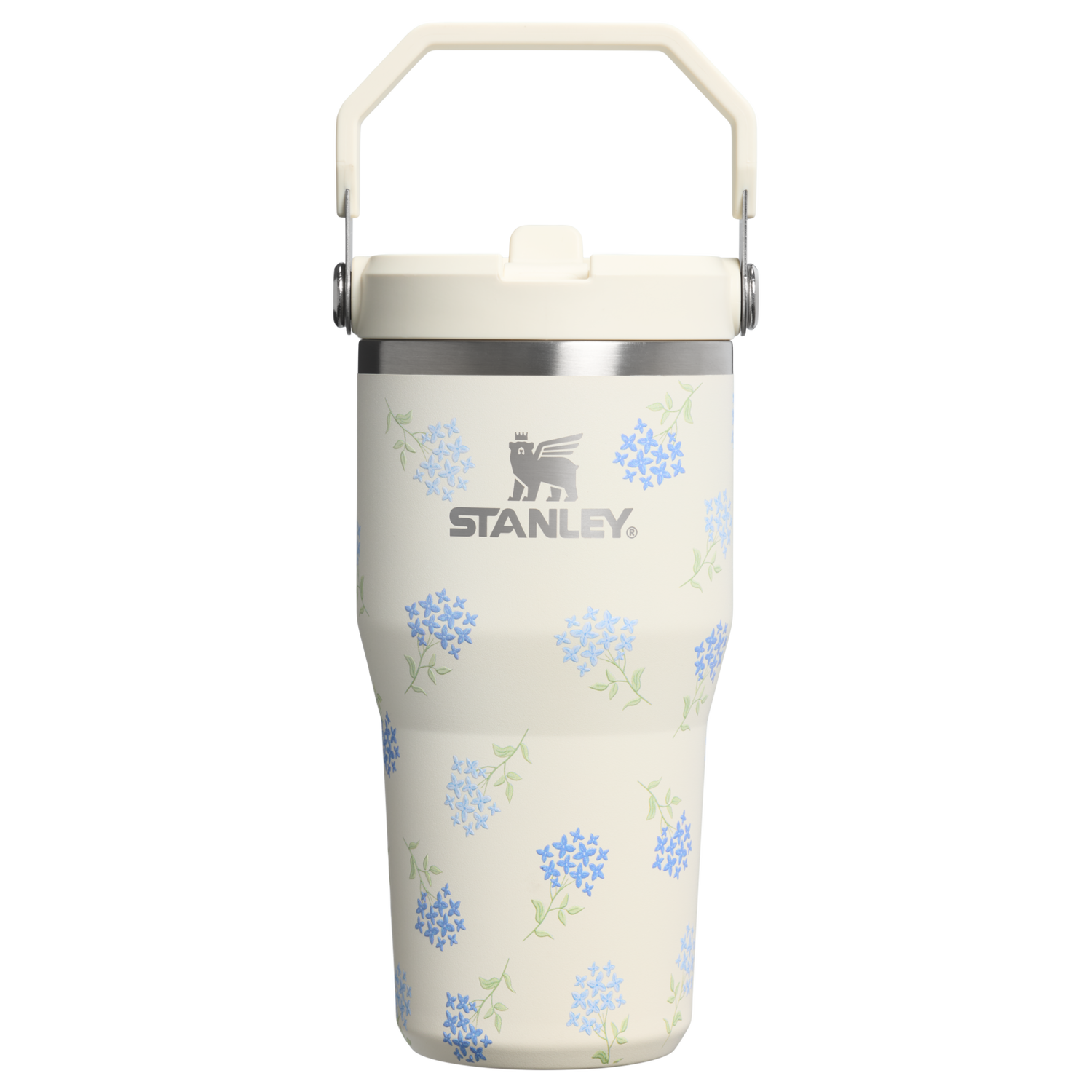 Stanley 1913 Floral Collection アイスフロー フリップストロー2.0 真空断熱タンブラー 20 oz（約0.59L） in Antique Florets | View 1