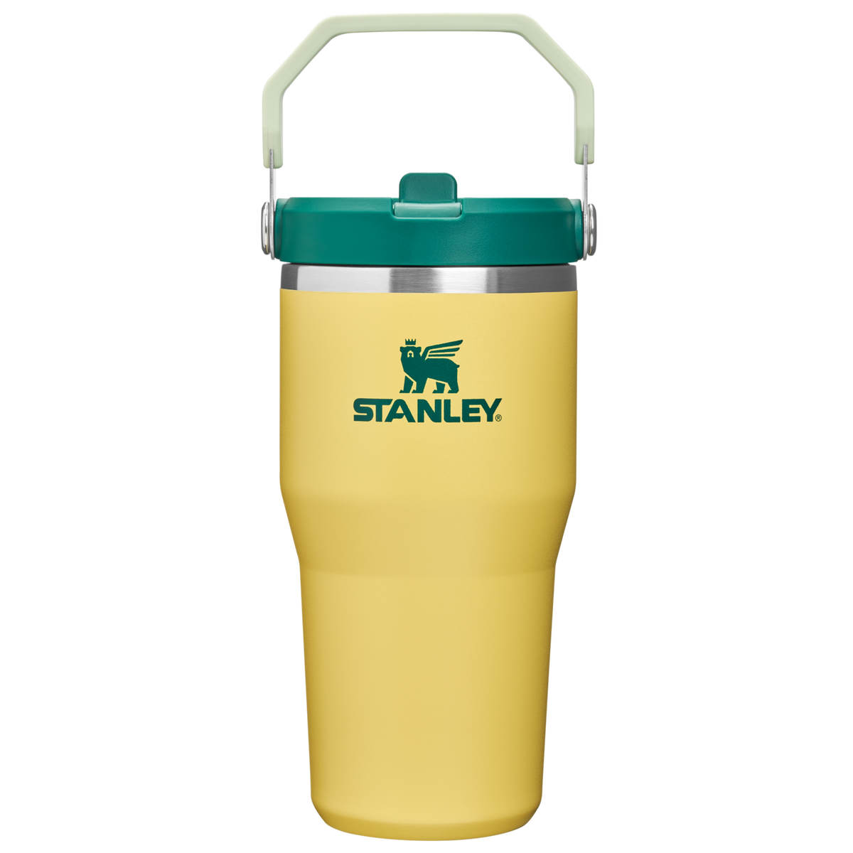 Stanley 1913 Back to School Collection アイスフロー フリップストロー2.0 真空断熱タンブラー 20 oz（約0.59L） in Daffodil Emerald | View 1