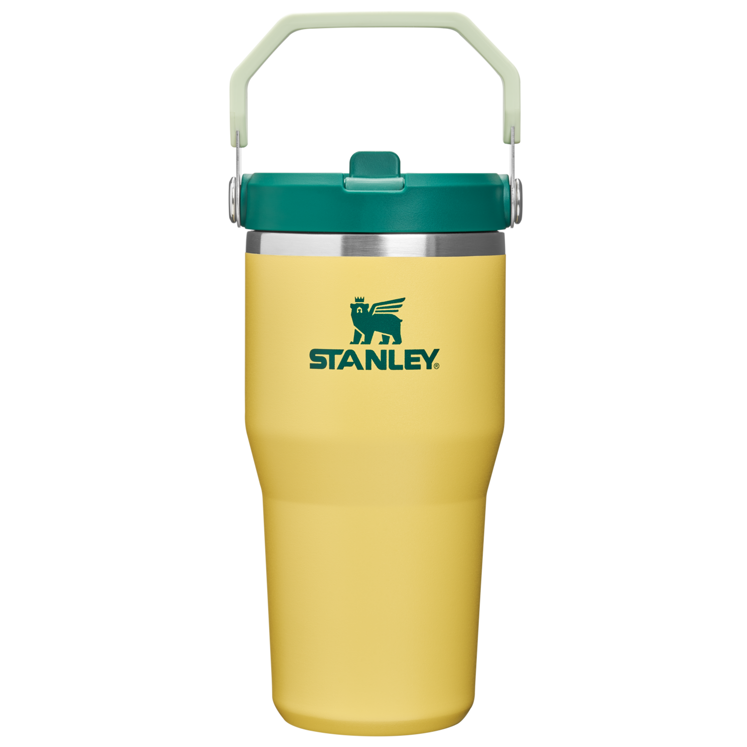 Stanley 1913 Back to School Collection アイスフロー フリップストロー2.0 真空断熱タンブラー 20 oz（約0.59L） in Daffodil Emerald | View 1