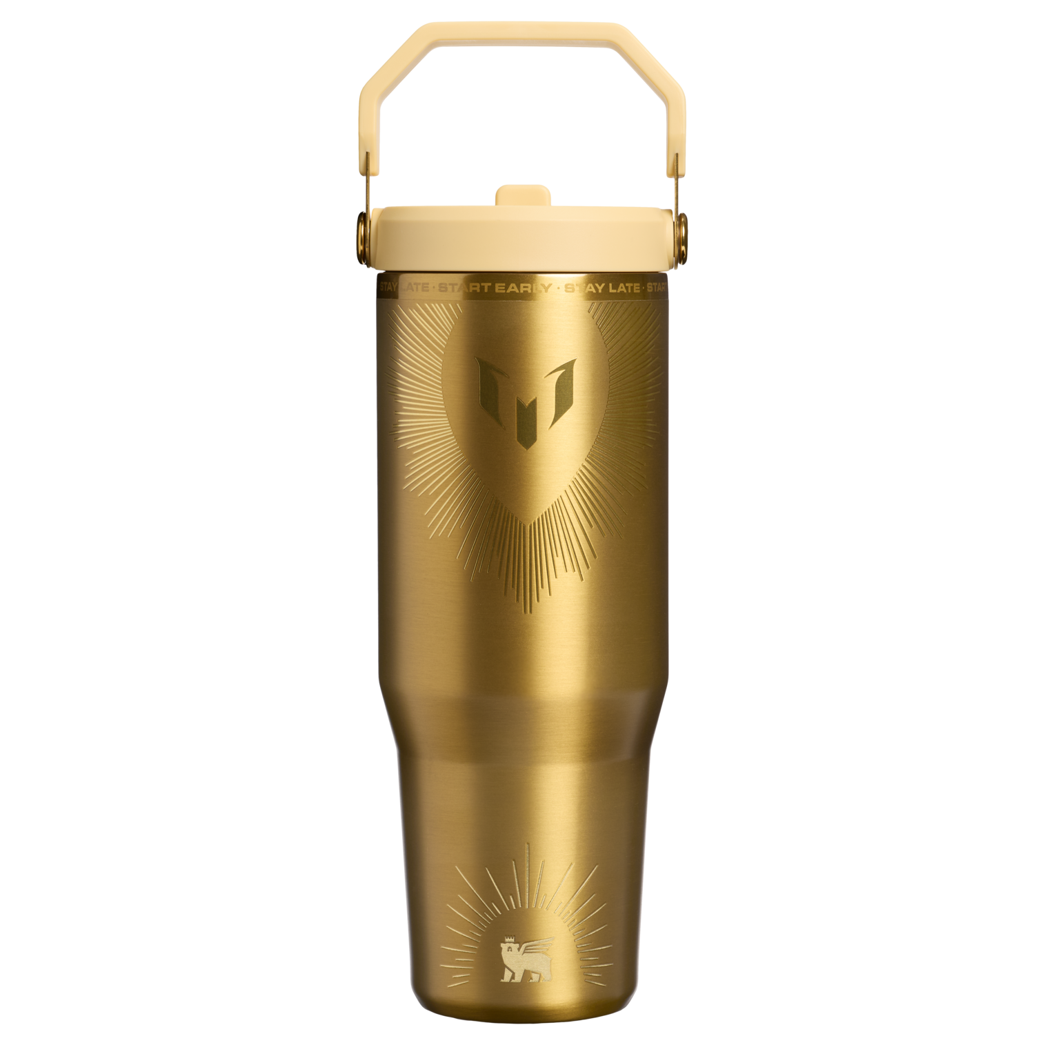 Messi x Stanley 1913 アイスフロー フリップストロー2.0 真空断熱タンブラー | 30 oz（約0.89L）