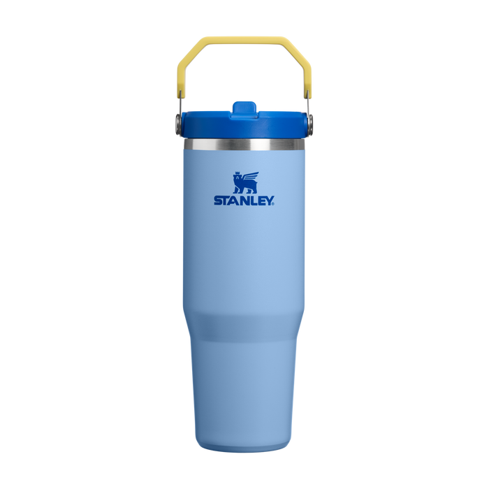 Stanley 1913 Back to School Collection アイスフロー フリップストロー2.0 真空断熱タンブラー 30 oz（約0.89L） in Cornflower Admiral Blue