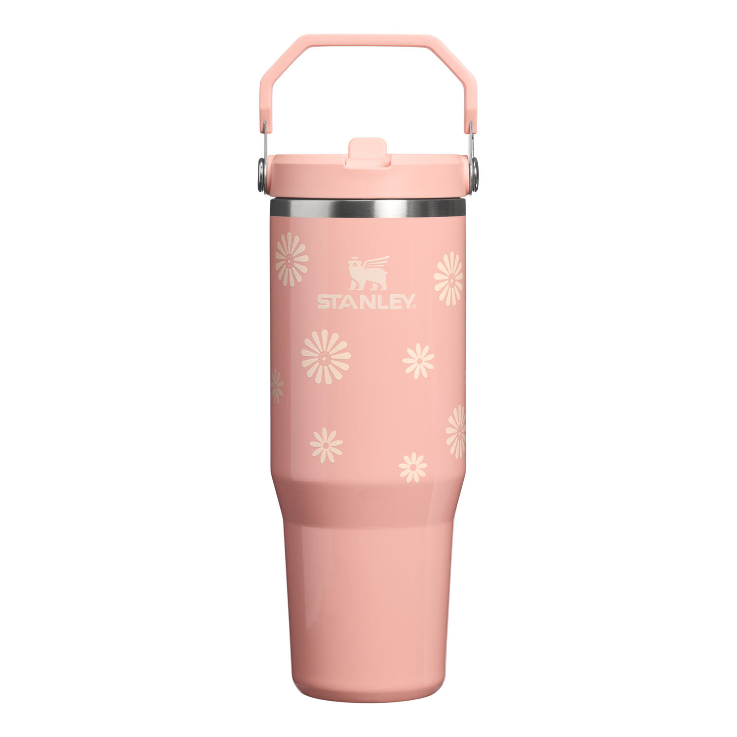 Stanley 1913 Wild and Free Collection アイスフロー フリップストロー2.0 真空断熱タンブラー 30 oz（約0.89L） in Sorbet Daisies