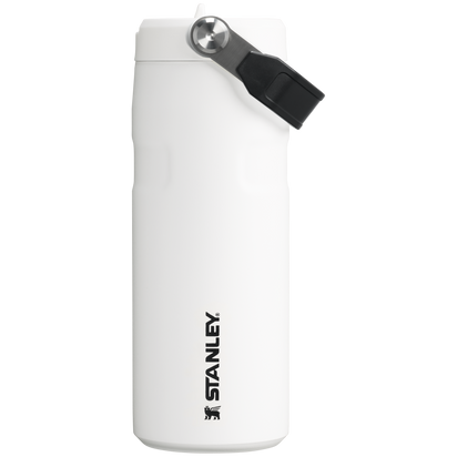 Stanley 1913 アイスフロー フリップストロー2.0 真空断熱ボトル 16oz （約0.47L） in Chalk | Front View