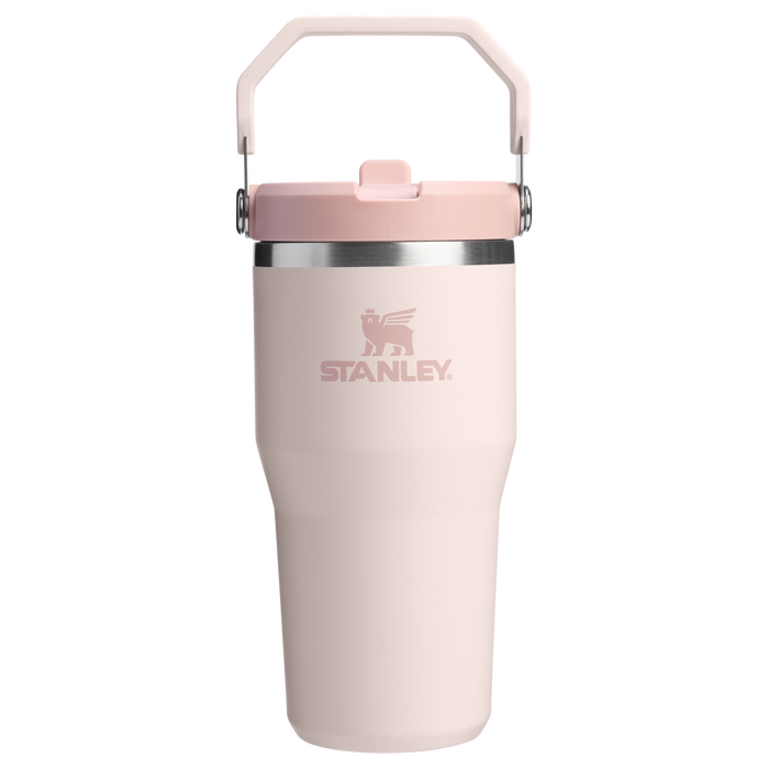 Stanley 1913 アイスフロー フリップストロー2.0 真空断熱タンブラー 20 oz（約0.59L） in Rose Quartz