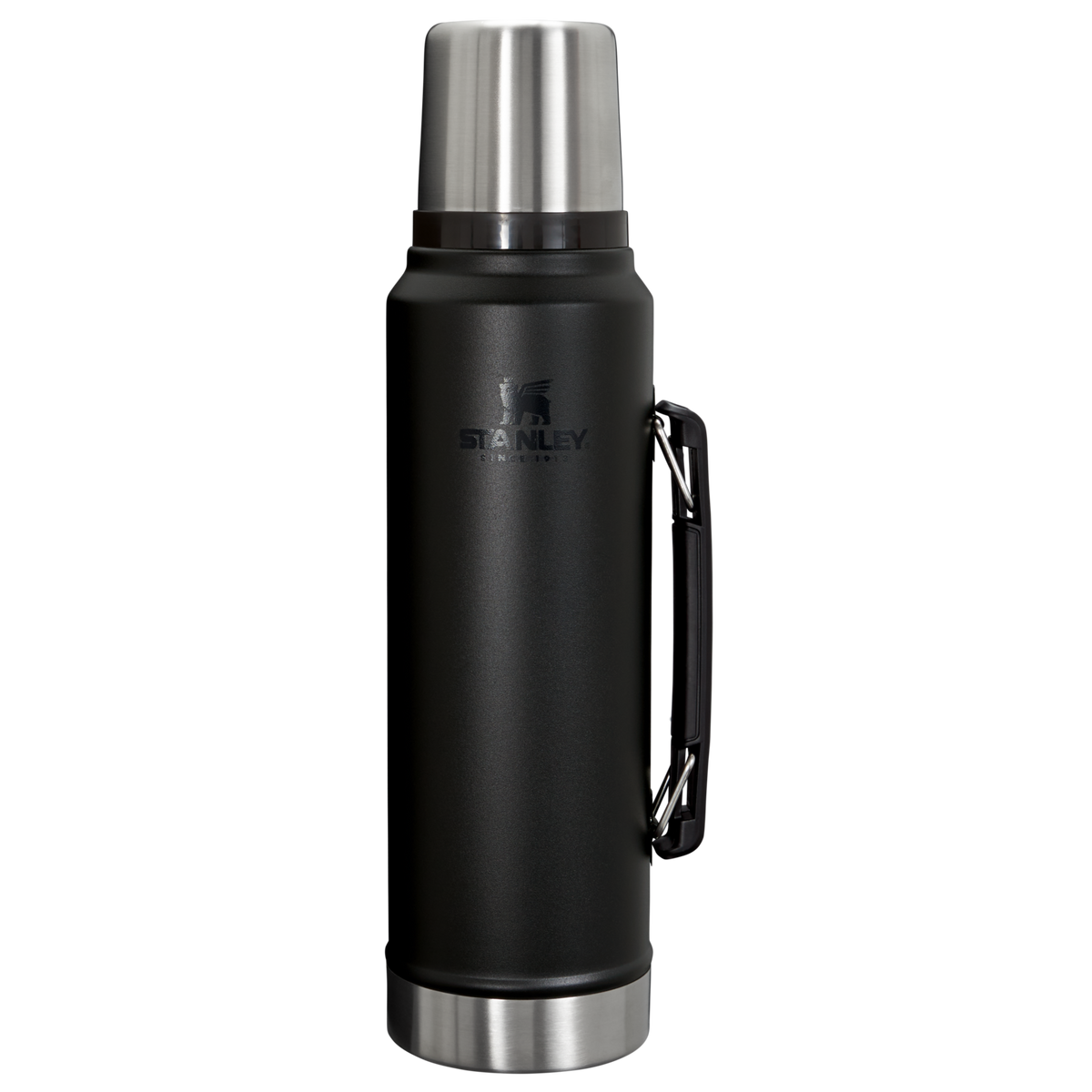 Stanley 1913 レジェンダリー クラシック真空断熱ボトル 1.1 qt｜（約1.0L） in Black 2.0 | View 1