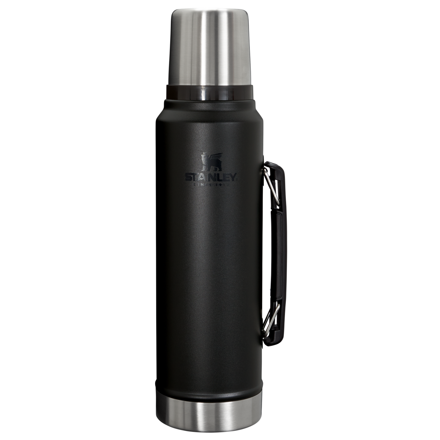 Stanley 1913 レジェンダリー クラシック真空断熱ボトル 1.1 qt｜（約1.0L） in Black 2.0 | View 1