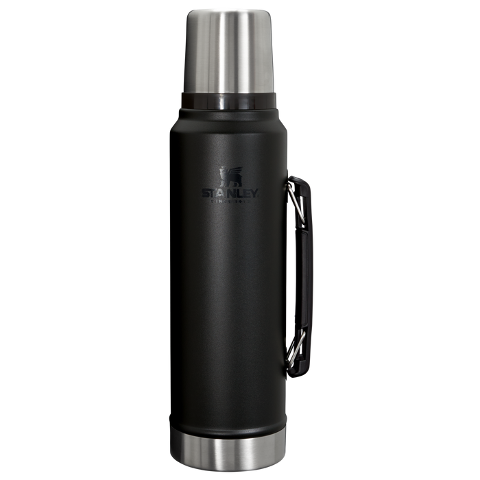 Stanley 1913 レジェンダリー クラシック真空断熱ボトル 1.1 qt｜（約1.0L） in Black 2.0