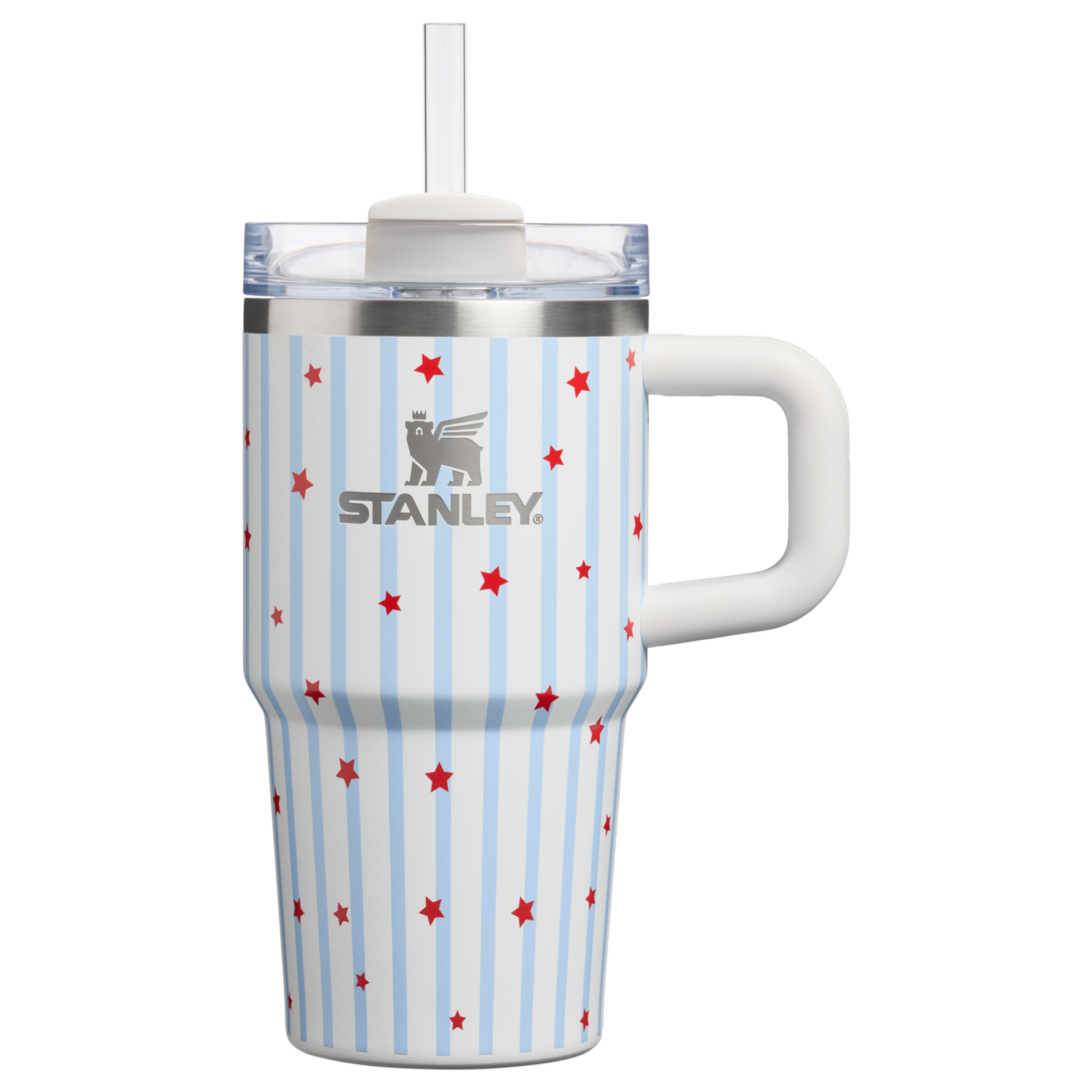 Stanley 1913 Sparkle Collection クエンチャー H2.0 フローステート 真空断熱タンブラー20 oz （0.59L） in Blue Starry Stripes | View 1