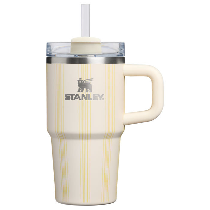Stanley 1913 Picnic Collection クエンチャー H2.0 フローステート 真空断熱タンブラー20 oz （0.59L） in Cream Picnic Stripe