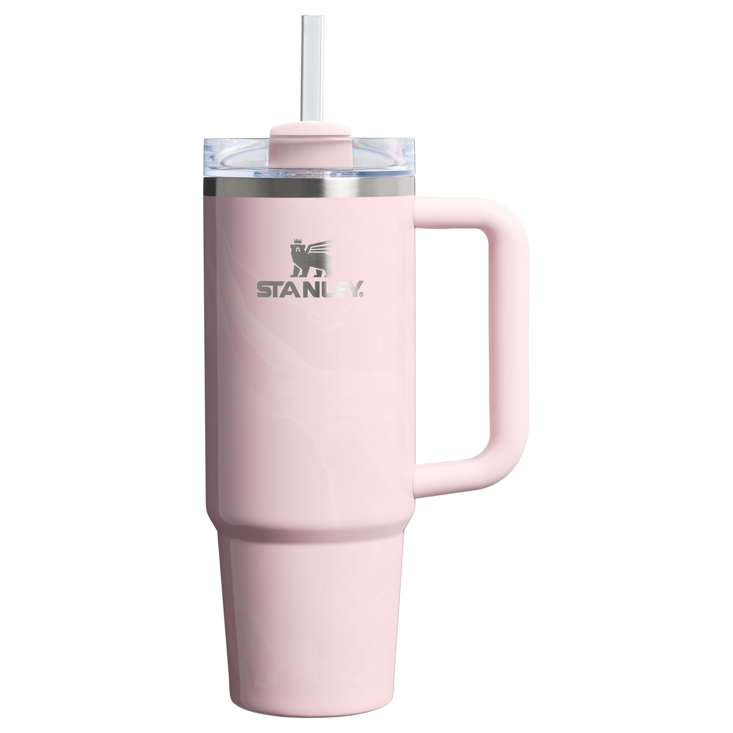 Stanley 1913 Marble Collection クエンチャー H2.0 フローステート 真空断熱タンブラー 30 oz（約0.89L） in Pink Amethyst Calacatta | View 1
