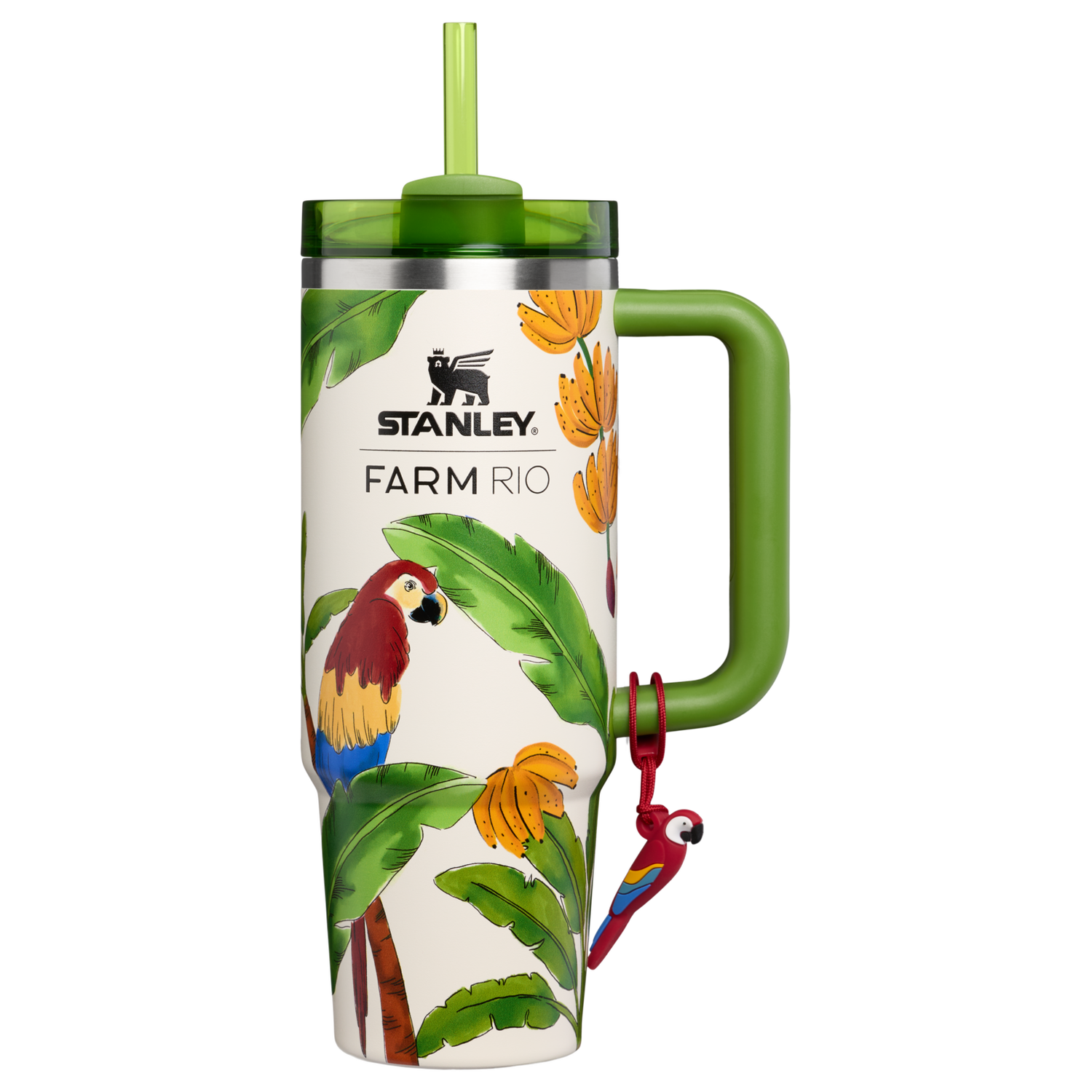 Stanley 1913 Stanley 1913 x FARM Rio クエンチャー H2.0 フローステート 真空断熱タンブラー 30 oz（約0.89L） in Farm Rio Tropical Destiny | View 1