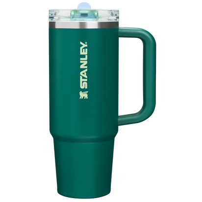 Stanley 1913 Back to School Collection クエンチャー プロツアー フリップストロー 真空断熱タンブラー 30 oz （約0.89L） in Emerald Honeydew | Front View