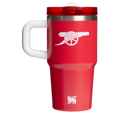 Stanley 1913 Stanley 1913 x Arsenal クエンチャー プロツアー フリップストロー 真空断熱タンブラー 20 oz（約0.59L） in Arsenal Red | Back View