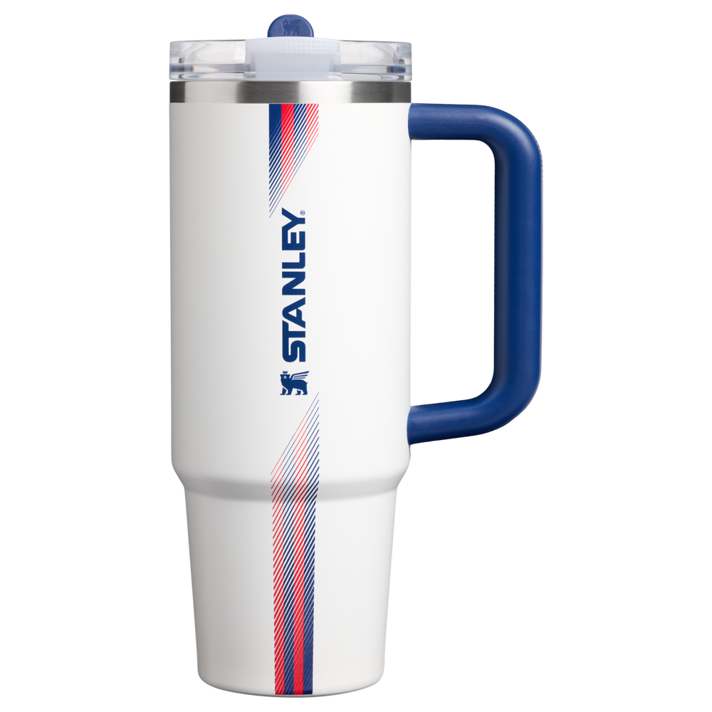 Stanley 1913 Country Collection クエンチャー プロツアー フリップストロー 真空断熱タンブラー 30 oz （約0.89L） in Team White Dark Blue | View 1