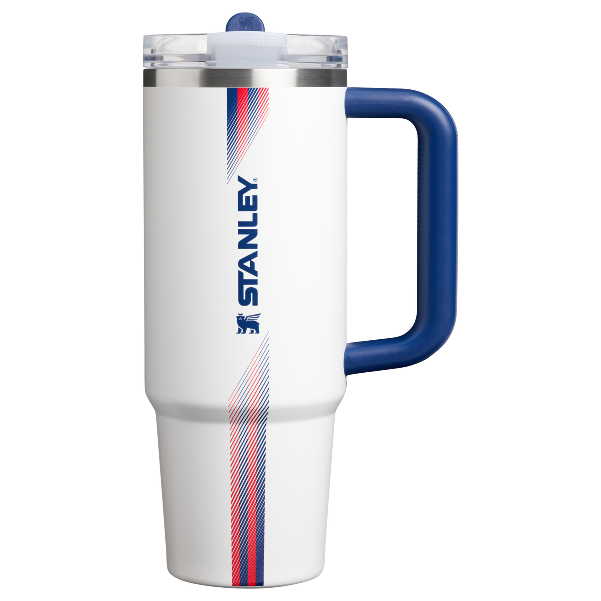 Stanley 1913 Country Collection クエンチャー プロツアー フリップストロー 真空断熱タンブラー 30 oz （約0.89L） in Team White Dark Blue | View 1