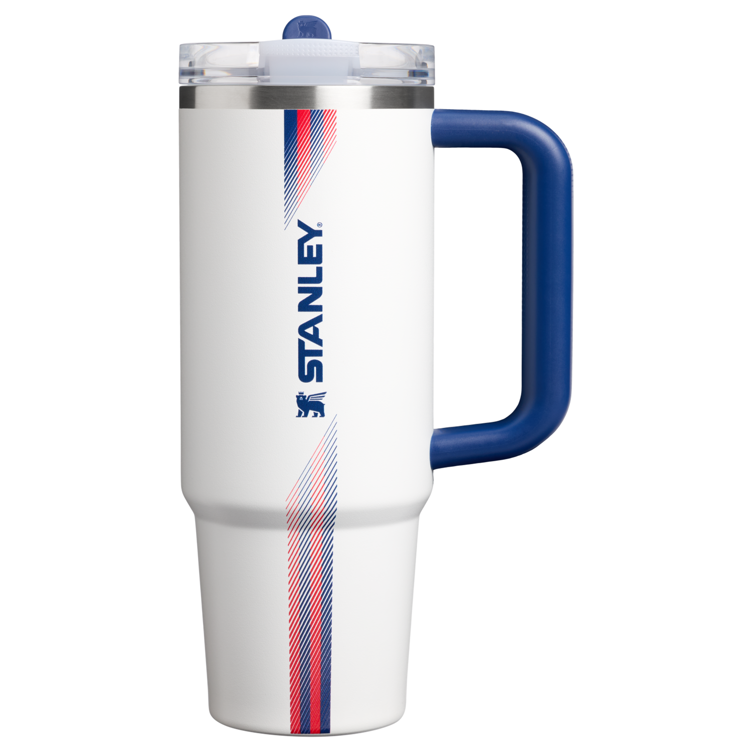 Stanley 1913 Country Collection クエンチャー プロツアー フリップストロー 真空断熱タンブラー 30 oz （約0.89L） in Team White Dark Blue | View 1