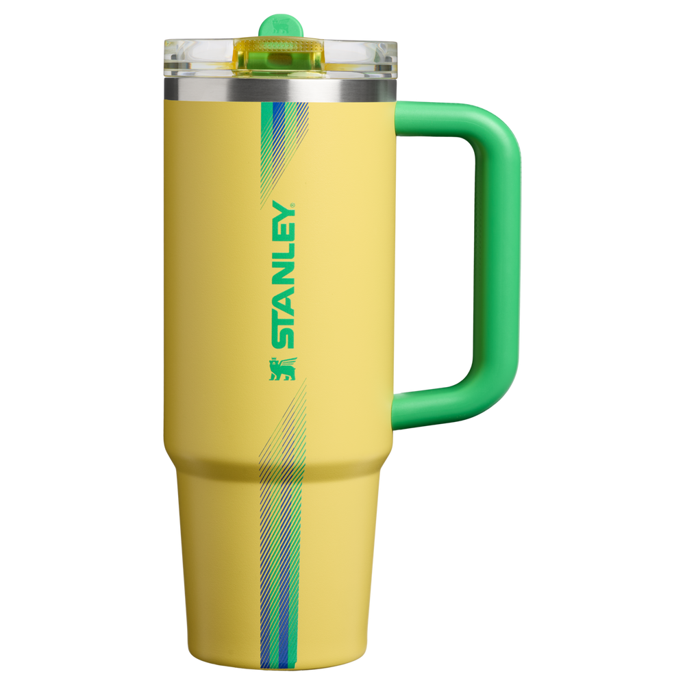 Stanley 1913 Country Collection クエンチャー プロツアー フリップストロー 真空断熱タンブラー 30 oz （約0.89L） in Team Yellow Green | View 1