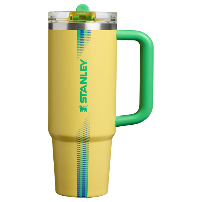 Stanley 1913 Country Collection クエンチャー プロツアー フリップストロー 真空断熱タンブラー 30 oz （約0.89L） in Team Yellow Green