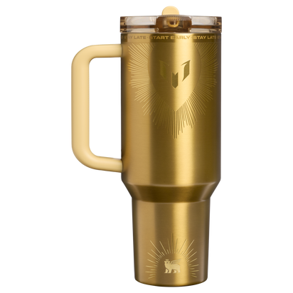 Stanley 1913 Messi x Stanley 1913 クエンチャー プロツアー フリップストロー 真空断熱タンブラー 40 oz（約1.18L） in Messi Legacy | Back View
