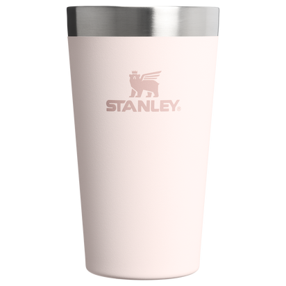 Stanley 1913 スタッキング 真空断熱タンブラー 12 oz｜（約0.35L） in Rose Quartz | Front View
