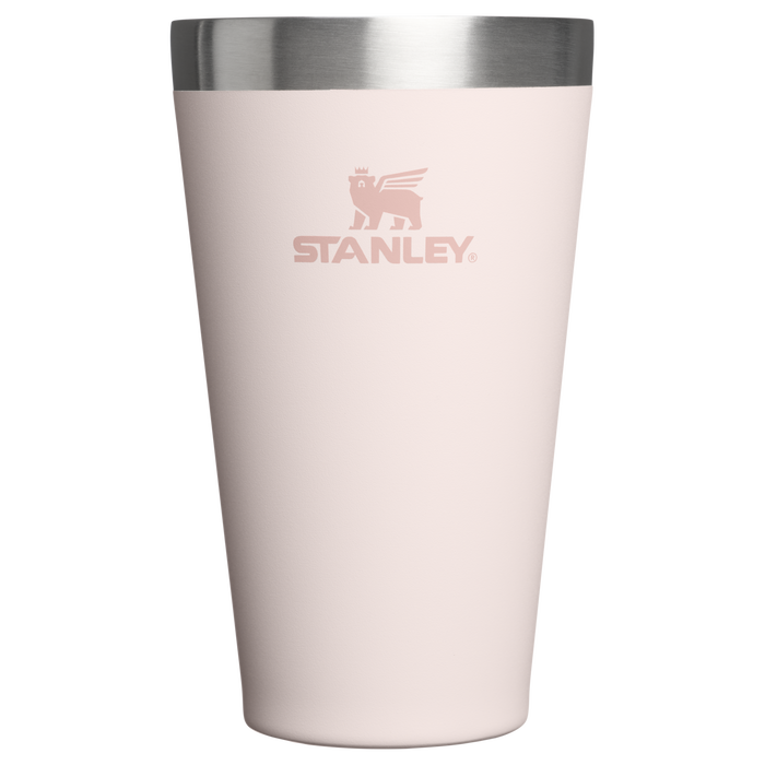 Stanley 1913 スタッキング 真空断熱パイント 16 oz｜（約0.47L） in Rose Quartz