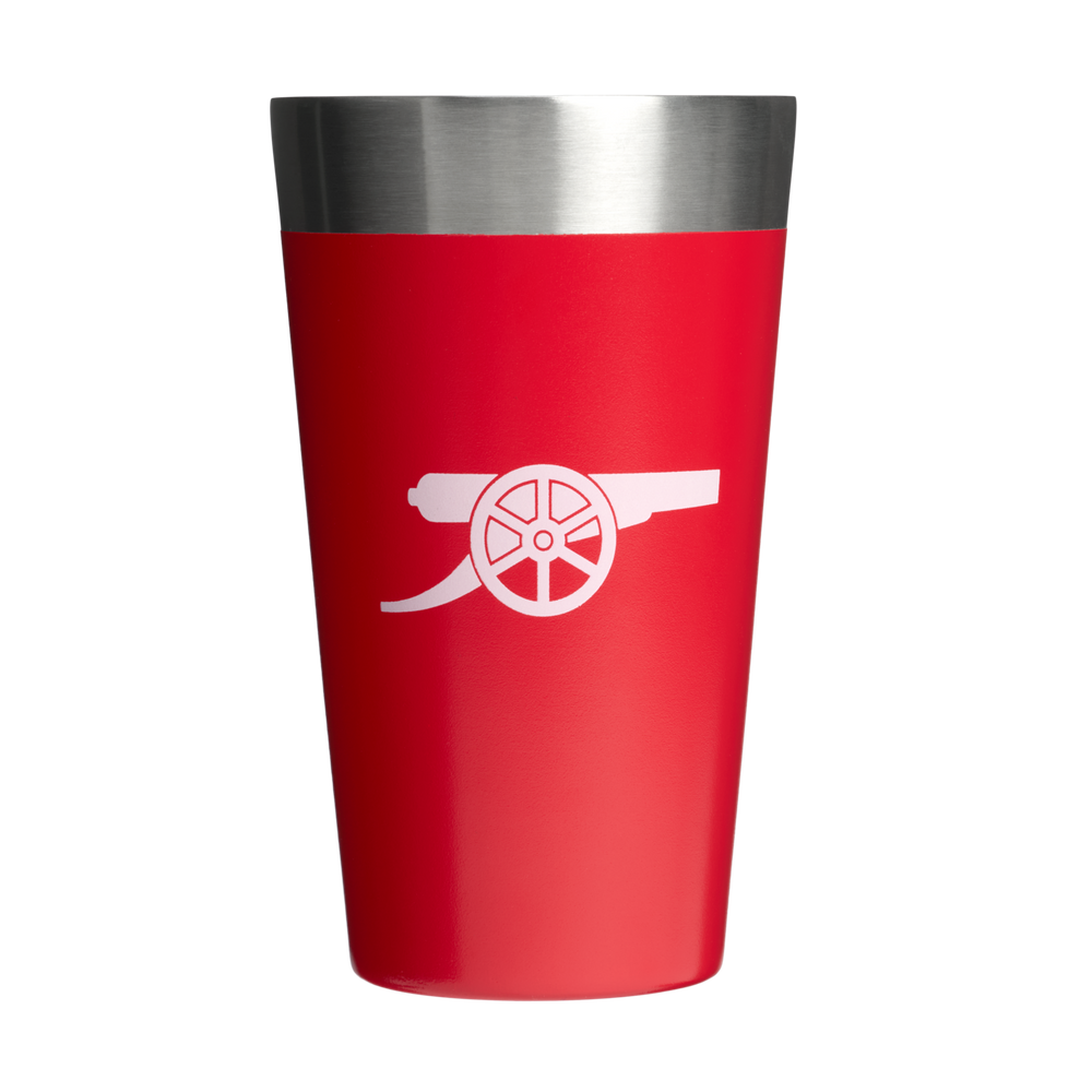 Stanley 1913 Stanley 1913 x Arsenal スタッキング 真空断熱パイント 16 oz｜（約0.47L） in Arsenal Red | View 1