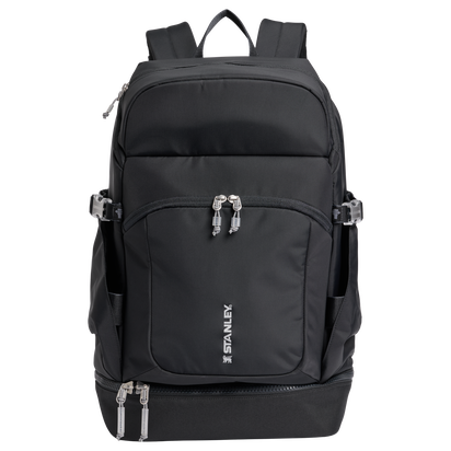 Stanley 1913 バイタライズ マクロメソッド バックパック  30.9 QT（約29.2L） in Black | Front Back View
