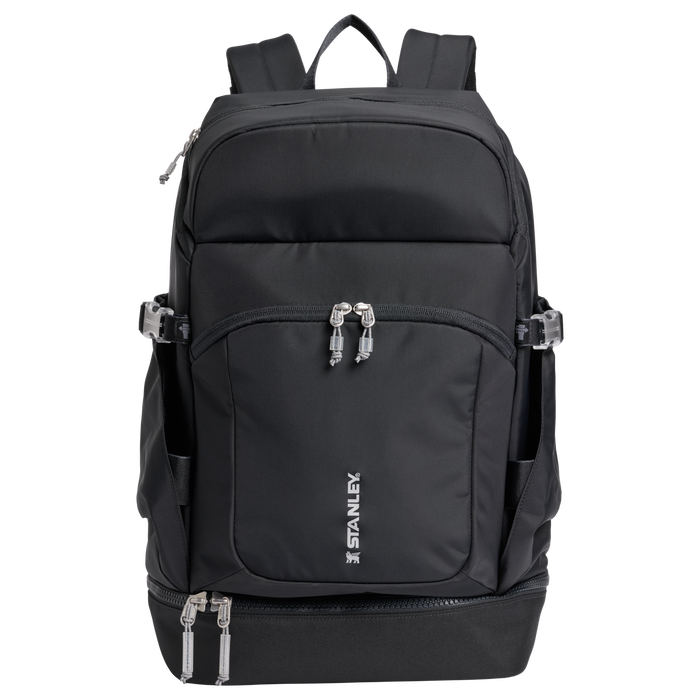 Stanley 1913 バイタライズ マクロメソッド バックパック  30.9 QT（約29.2L） in Black | Front Back View
