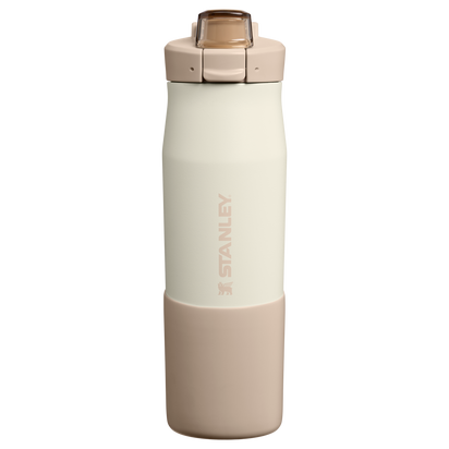 Stanley 1913 バイタライズ テンポ真空断熱ボトル 24 oz（約0.71L） in Cream | Front View