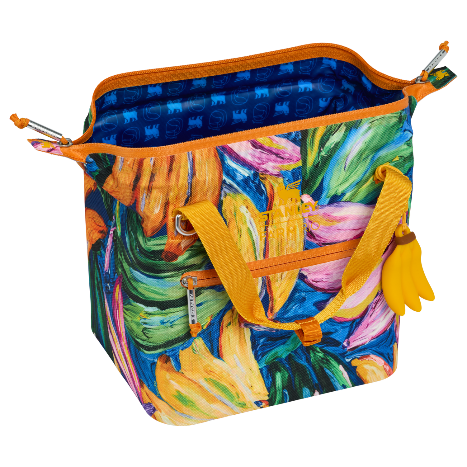 Stanley 1913 Stanley 1913 x FARM Rio オールデイ ジュリエンヌ ミニクーラー 7.4 qt (約7.0 L) in Farm Rio Painted Bananas | View 2