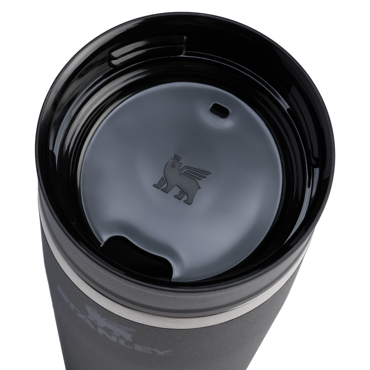 Stanley 1913 カフェトゥーゴー トラベル 真空断熱マグ 16 oz（約0.47L）（Black 2.0） | フタのディテール