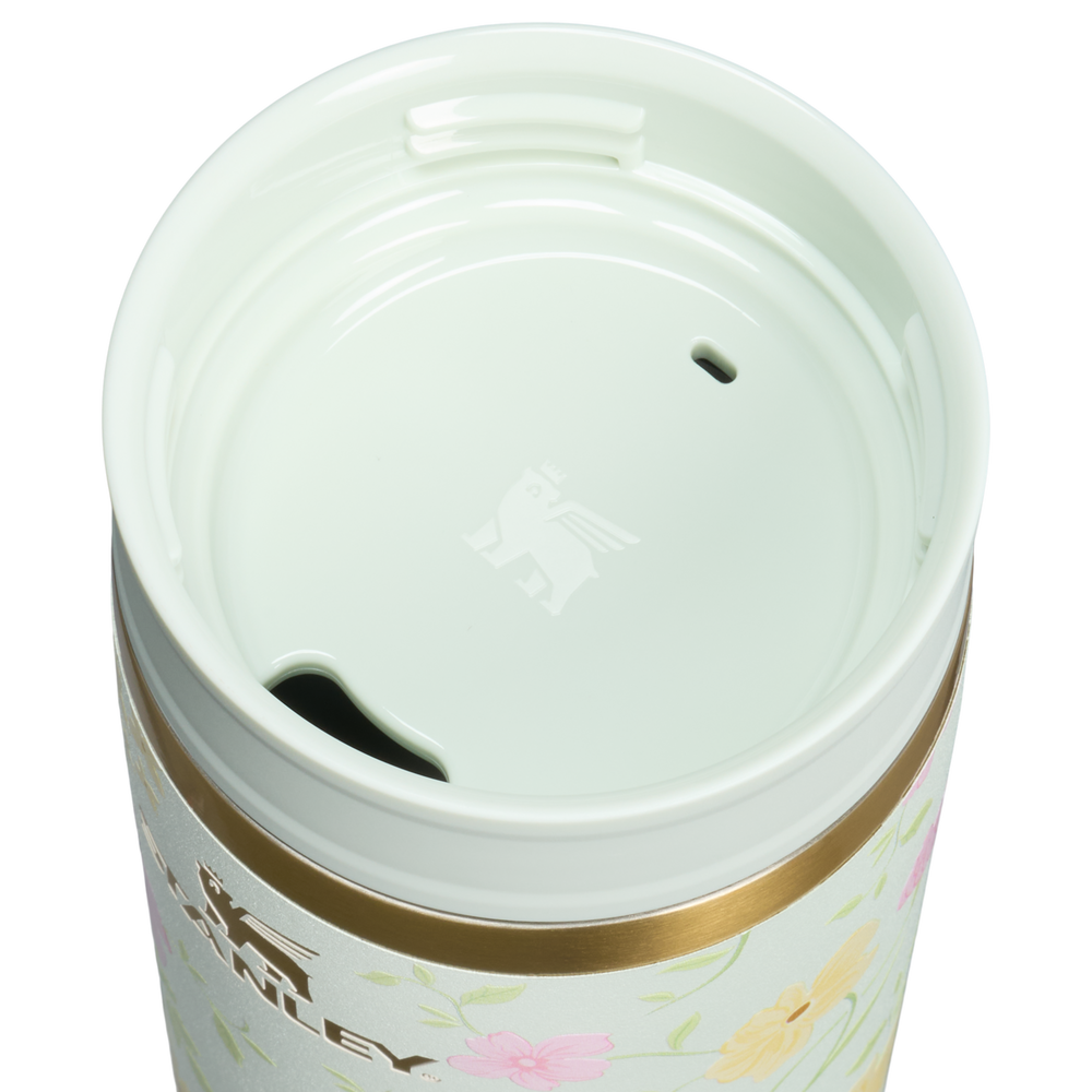 Stanley 1913 Floral Collection カフェトゥーゴー トラベル 真空断熱マグ 16 oz（約0.47L） in Spring Blossoms | Detailed View