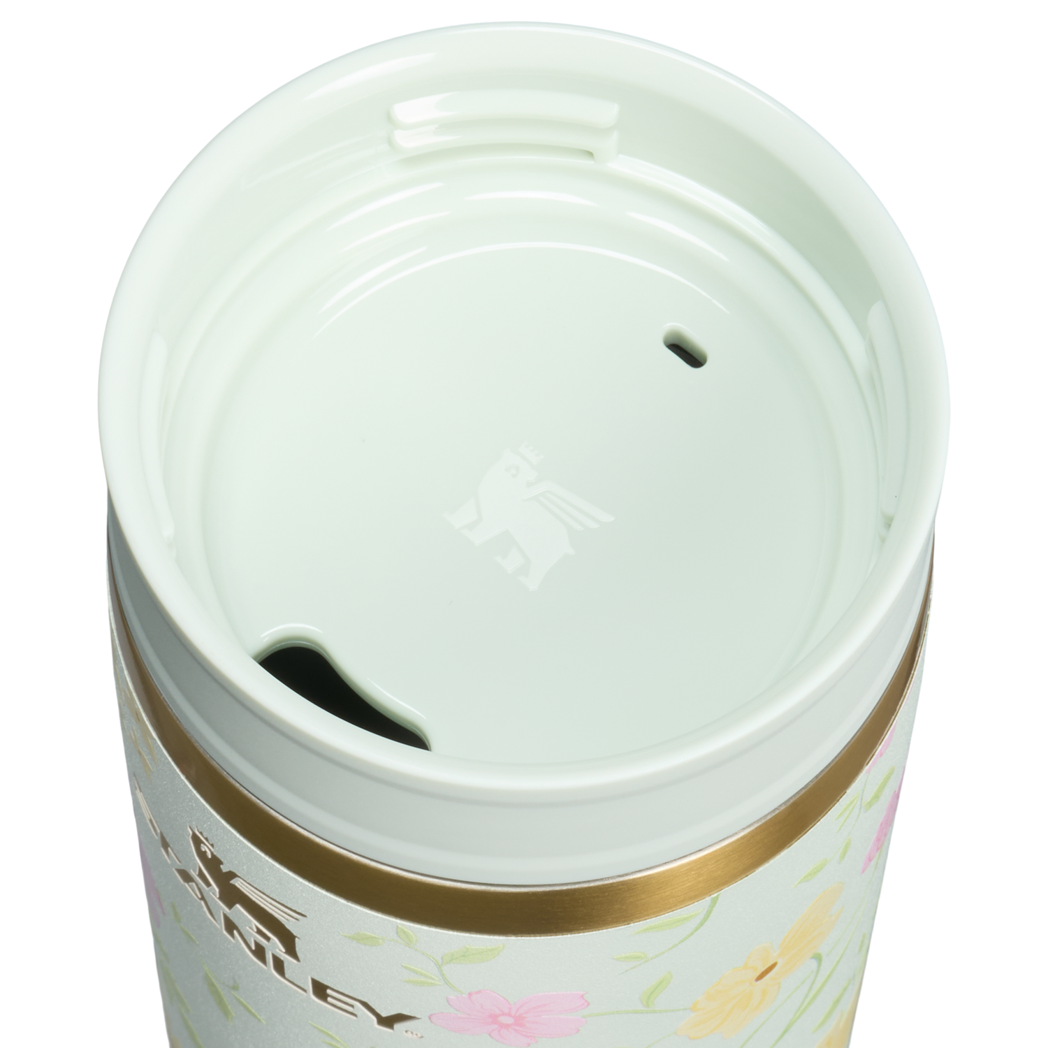Stanley 1913 Floral Collection カフェトゥーゴー トラベル 真空断熱マグ 16 oz（約0.47L） in Spring Blossoms | Front View