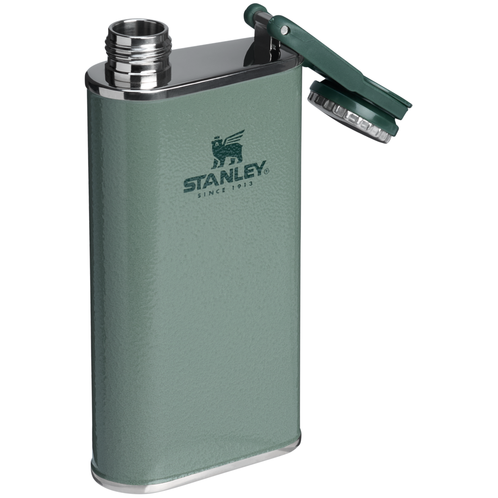 Stanley 1913 イージーフィル フラスク  8 oz （約0.23L） in Hammertone Green | View 4