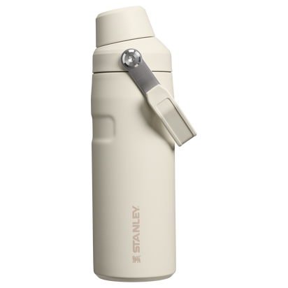 Stanley 1913 アイスフロー ファストフロー 真空断熱ボトル 16oz （約0.47L） in Cream | Front View