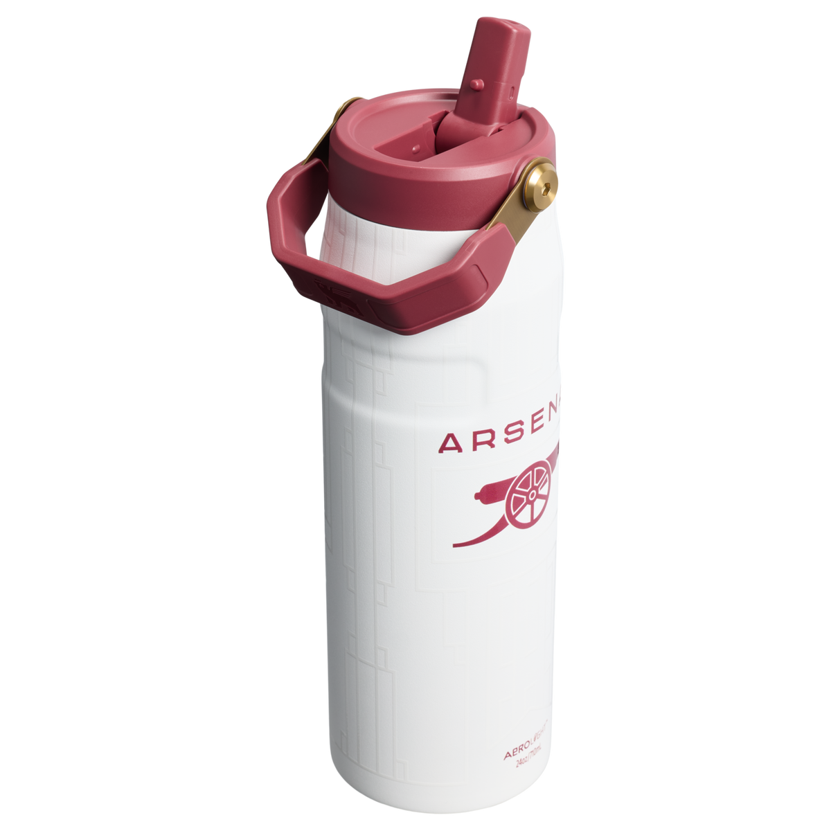 Stanley 1913 Stanley 1913 x Arsenal アイスフロー フリップストロー2.0 真空断熱ボトル 24 oz（約0.71L） in Arsenal Homage | View 2