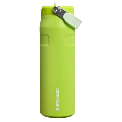 Stanley 1913 アイスフロー フリップストロー2.0 真空断熱ボトル 24 oz（約0.71L） in Chartreuse | Front View