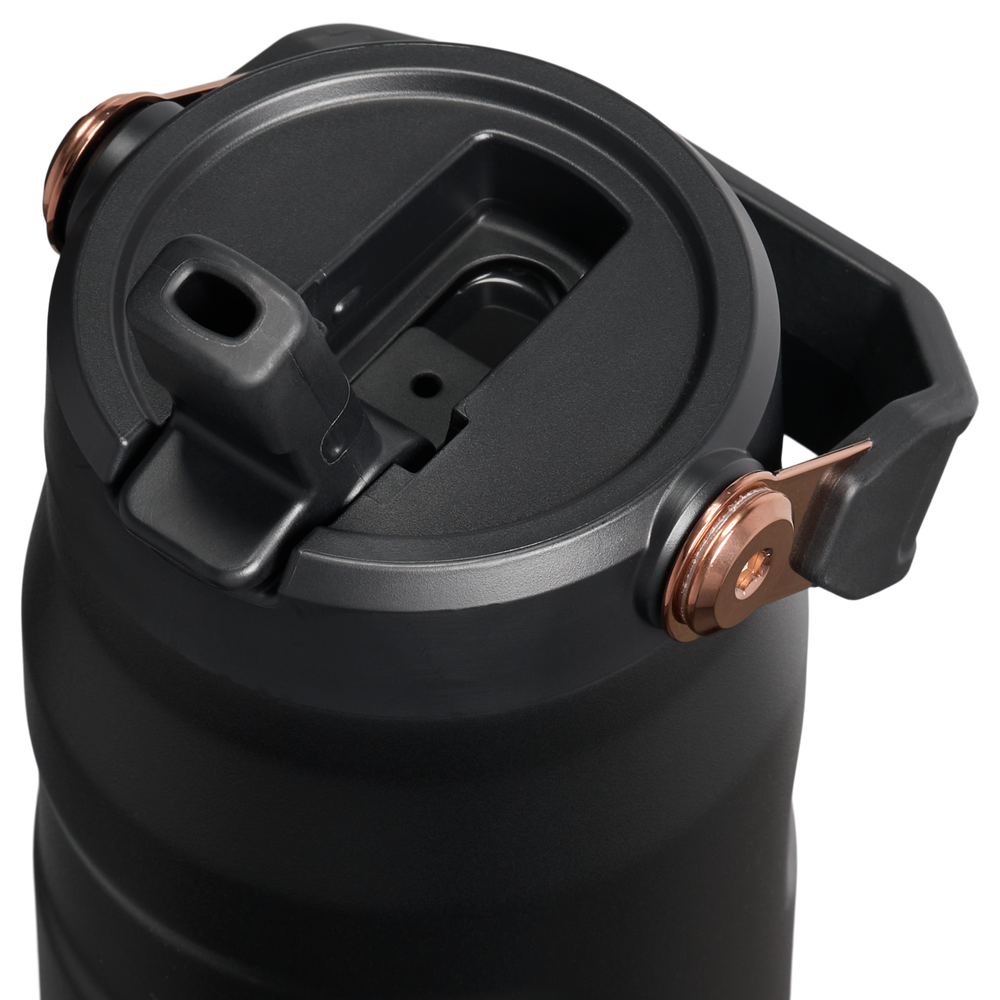 Stanley 1913 Messi x Stanley 1913 アイスフロー フリップストロー2.0 真空断熱ボトル 24 oz（約0.71L） in Messi GOAT Black | View 4