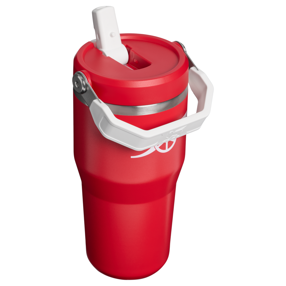 Stanley 1913 Stanley 1913 x Arsenal アイスフロー フリップストロー2.0 真空断熱タンブラー 20 oz（約0.59L） in Arsenal Red | View 2