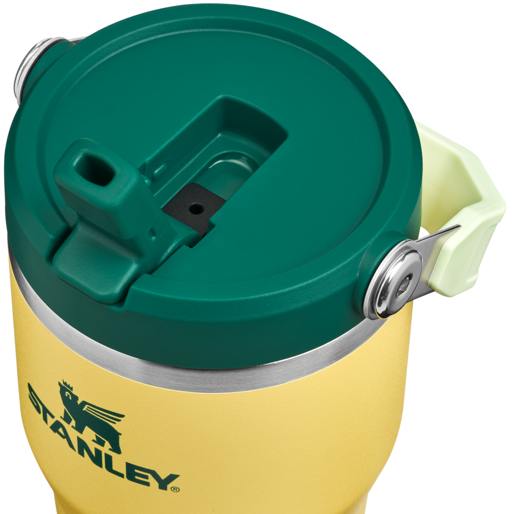 Stanley 1913 Back to School Collection アイスフロー フリップストロー2.0 真空断熱タンブラー 20 oz（約0.59L） in Daffodil Emerald | View 2