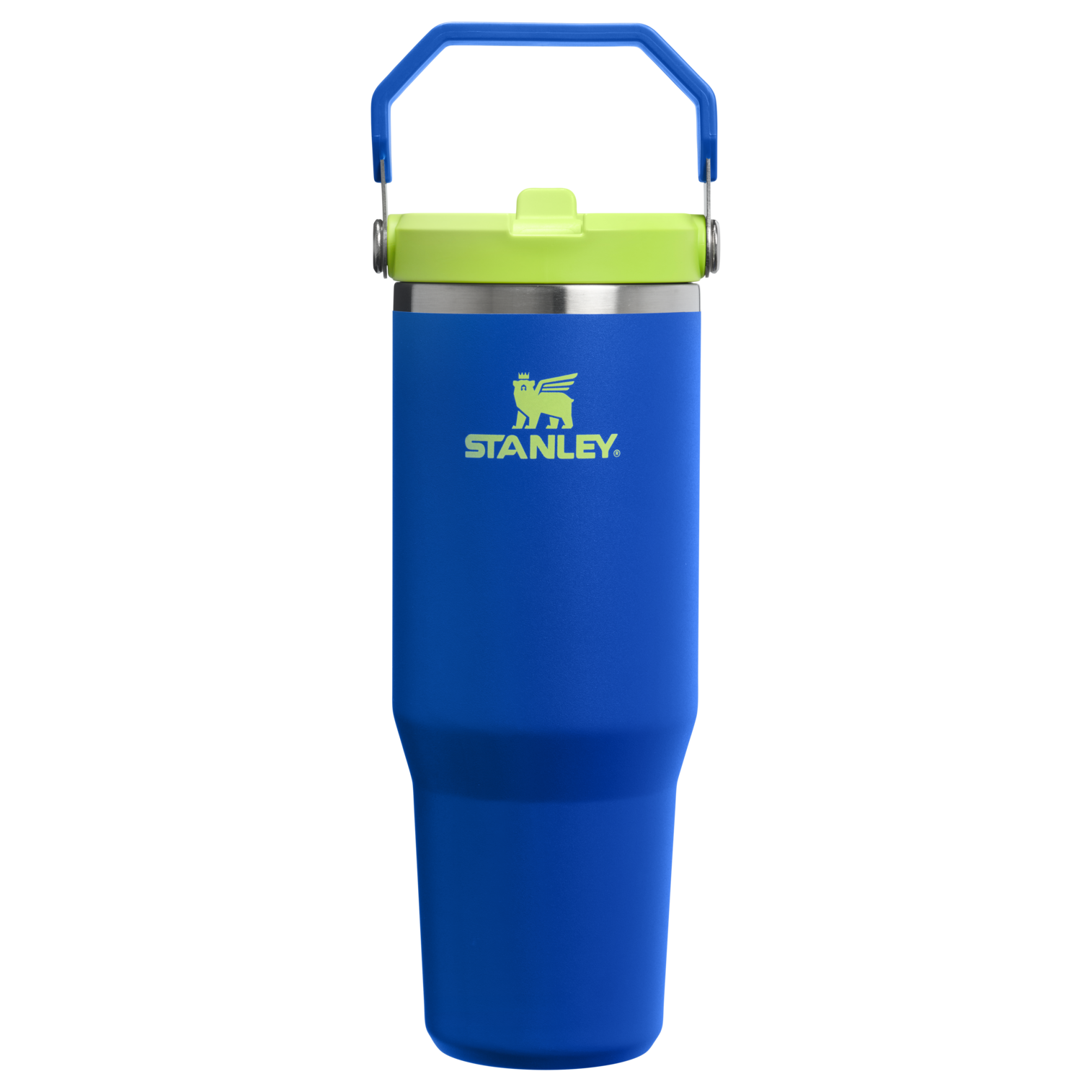 Stanley 1913 アイスフロー フリップストロー2.0 真空断熱タンブラー 30 oz（約0.89L） in Cobalt Chartreuse