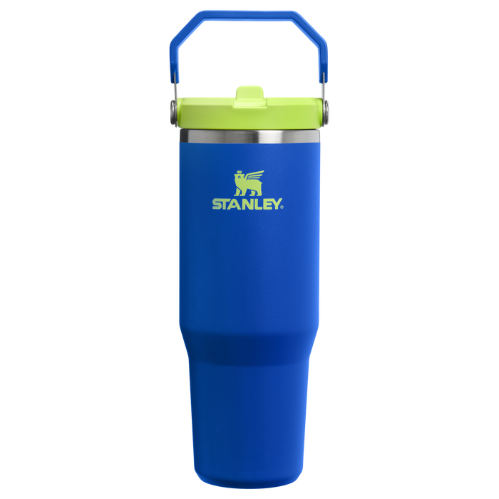Stanley 1913 アイスフロー フリップストロー2.0 真空断熱タンブラー 30 oz（約0.89L） in Cobalt Chartreuse