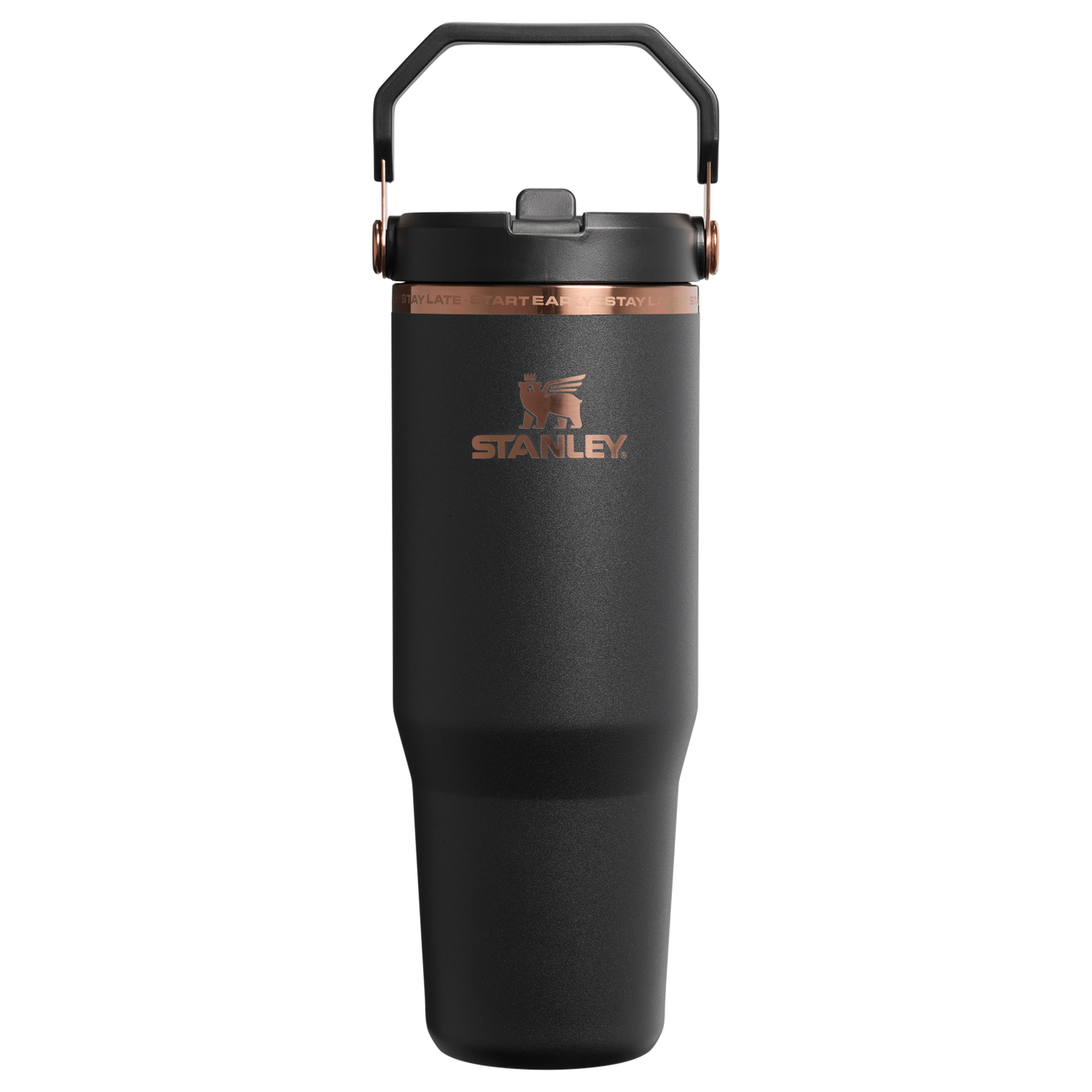 Stanley 1913 Messi x Stanley 1913 アイスフロー フリップストロー2.0 真空断熱タンブラー 30 oz（約0.89L） in Messi GOAT Black | View 2