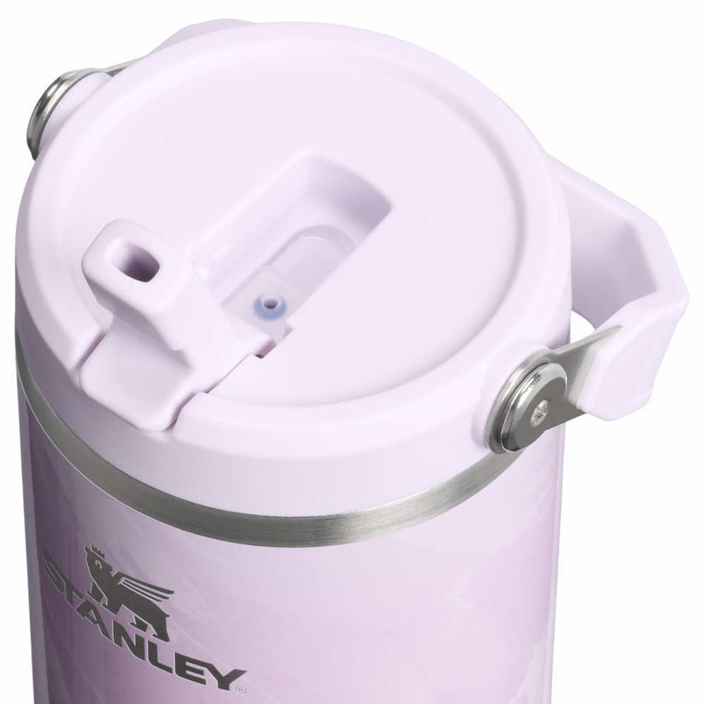 Stanley 1913 Marble Collection アイスフロー フリップストロー2.0 真空断熱タンブラー 30 oz（約0.89L） in Soft Amethyst Calacatta | View 3