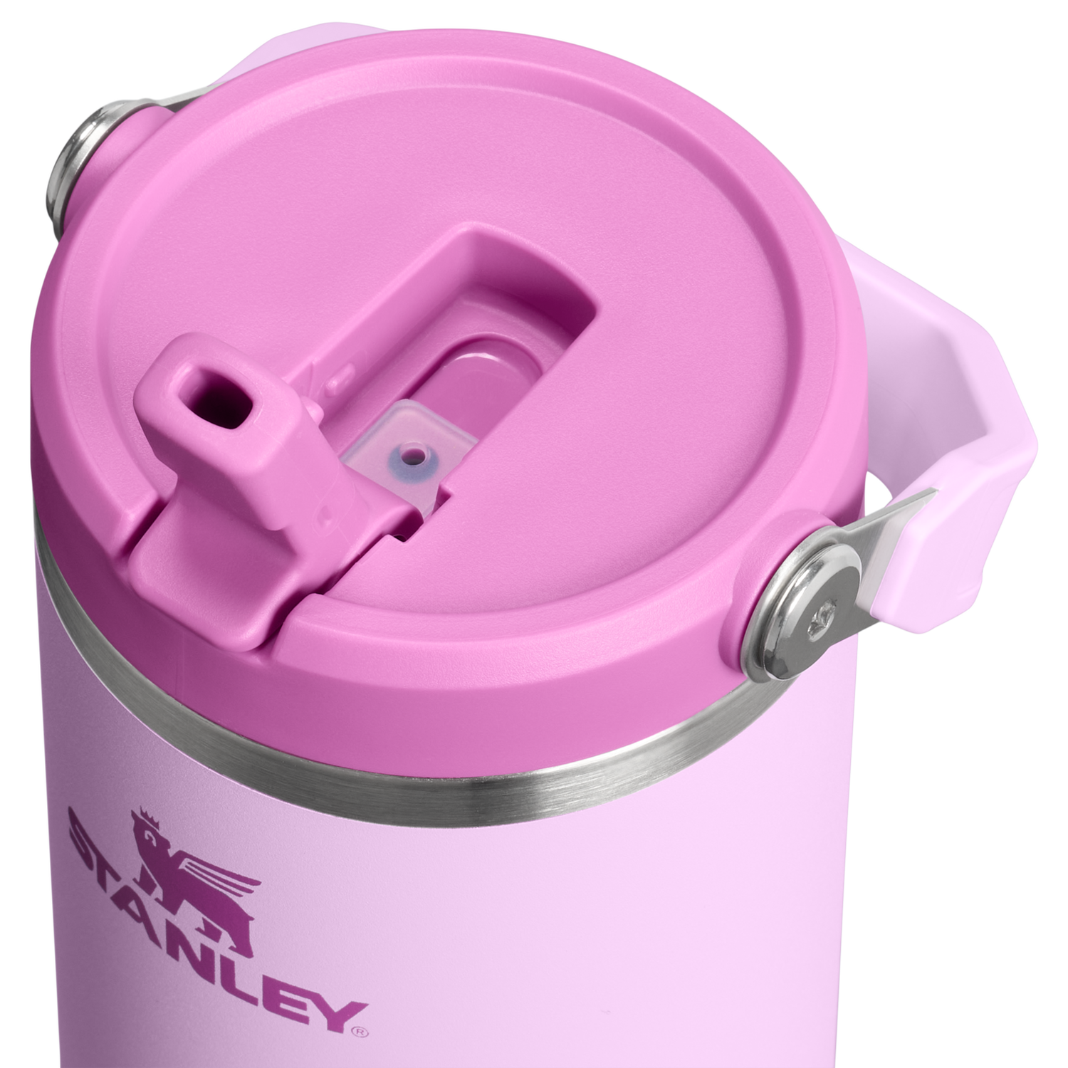 Stanley 1913 アイスフロー フリップストロー2.0 真空断熱タンブラー 30 oz（約0.89L） in Soft Orchid | View 3