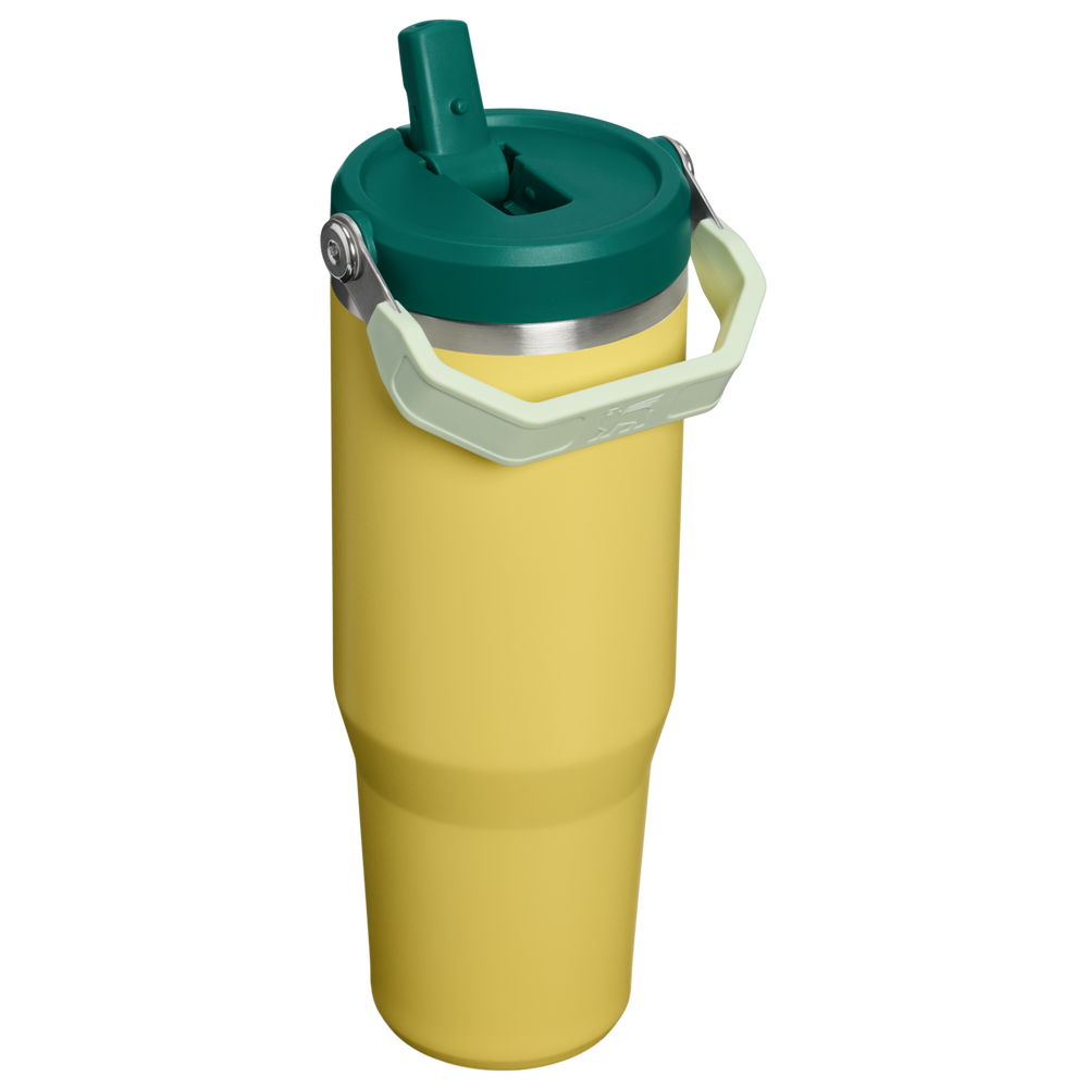 Stanley 1913 Back to School Collection アイスフロー フリップストロー2.0 真空断熱タンブラー 30 oz（約0.89L） in Daffodil Emerald | View 2