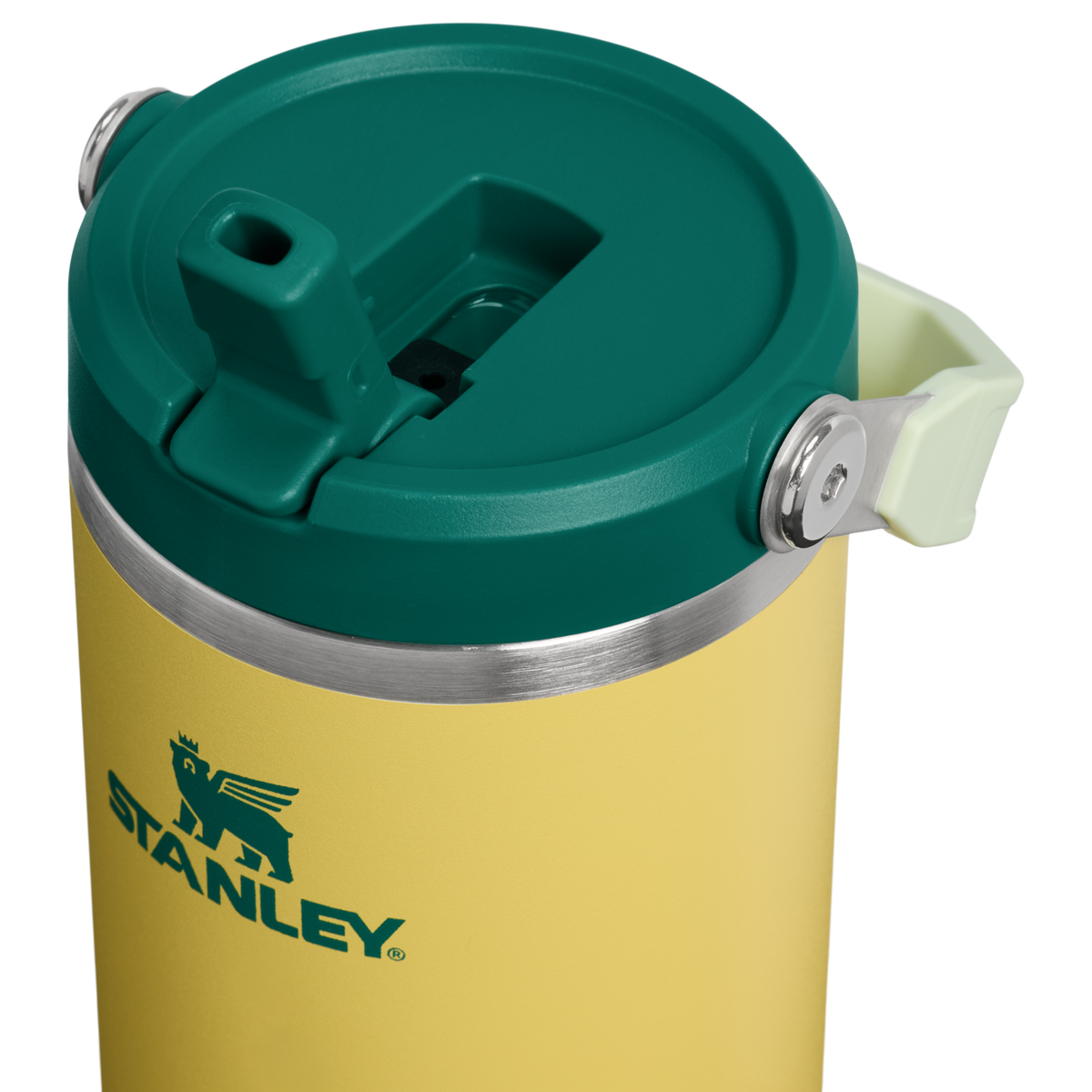 Stanley 1913 Back to School Collection アイスフロー フリップストロー2.0 真空断熱タンブラー 30 oz（約0.89L） in Daffodil Emerald | View 3