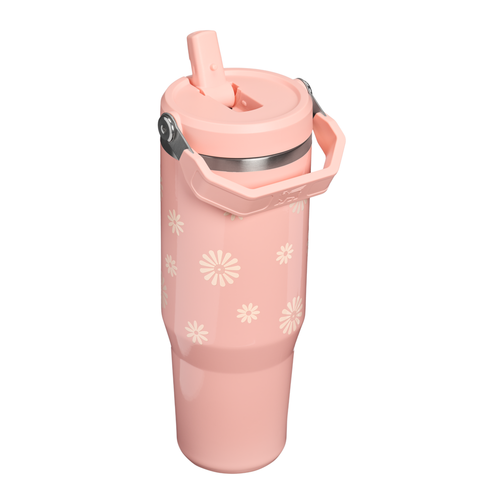 Stanley 1913 Wild and Free Collection アイスフロー フリップストロー2.0 真空断熱タンブラー 30 oz（約0.89L） in Sorbet Daisies | View 2