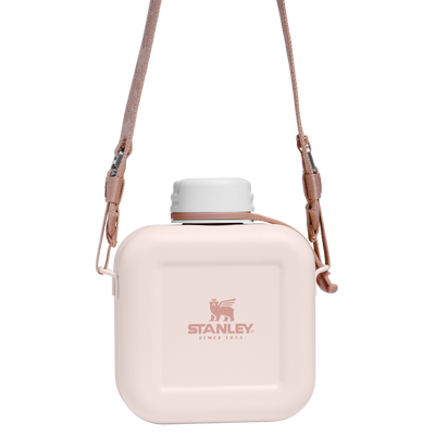 Stanley 1913 ネクスト X ネイチャー カンティーン ボトル 24 oz（約0.74L） in Rose Quartz | Front View