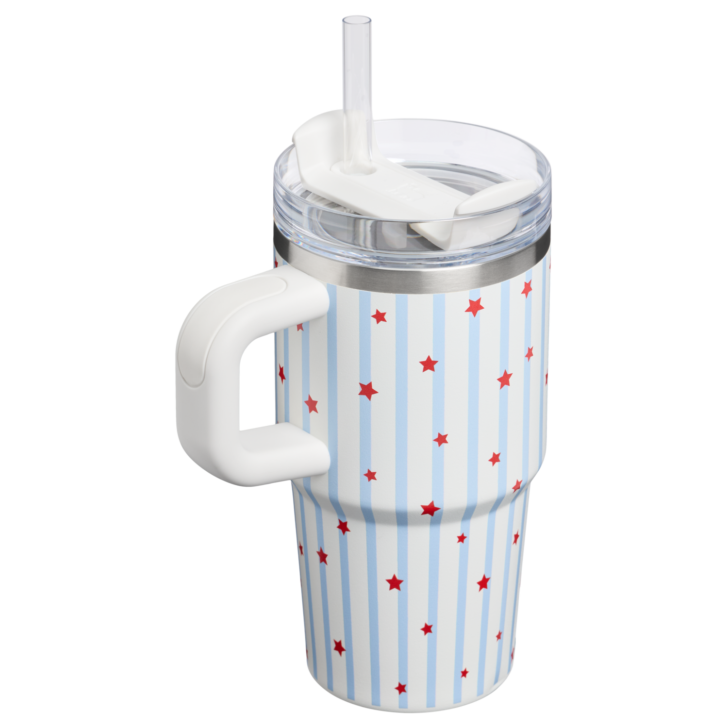 Stanley 1913 Sparkle Collection クエンチャー H2.0 フローステート 真空断熱タンブラー20 oz （0.59L） in Blue Starry Stripes | View 2